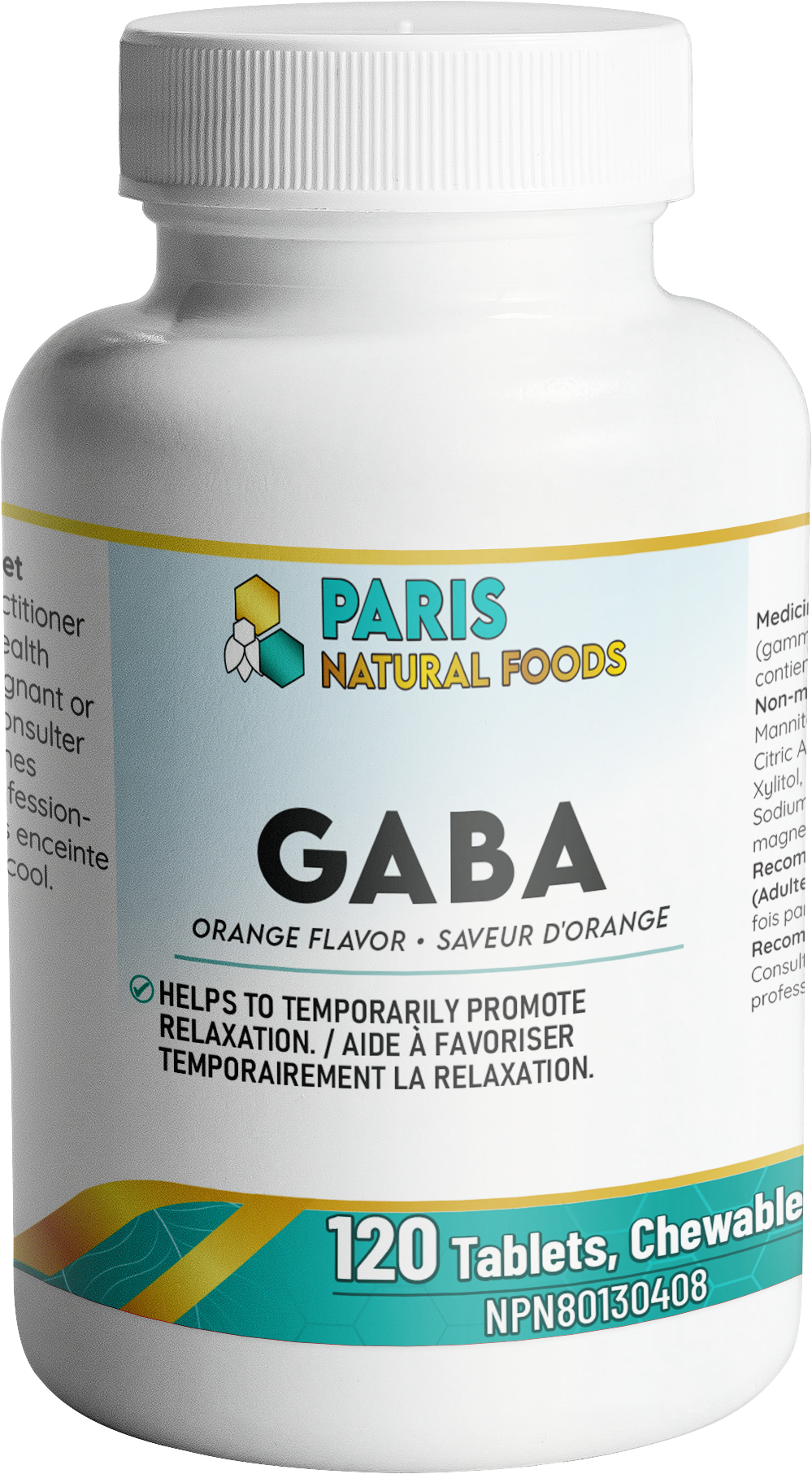 PNF - GABA - 120 Tablets, Chewable