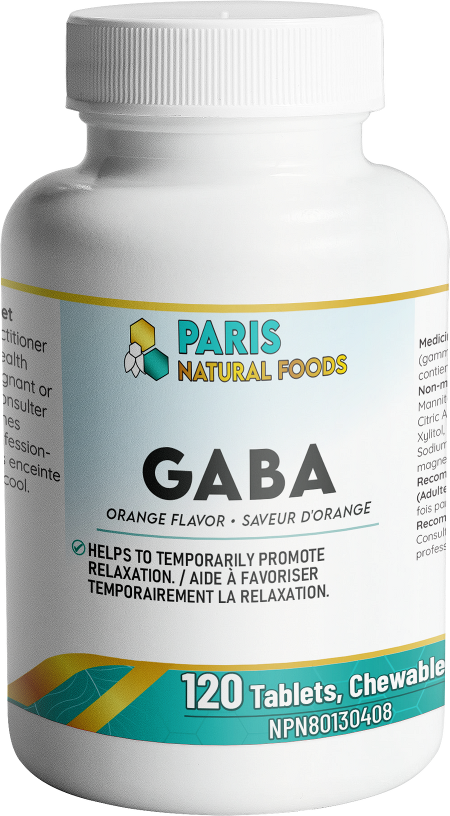 PNF - GABA - 120 Tablets, Chewable