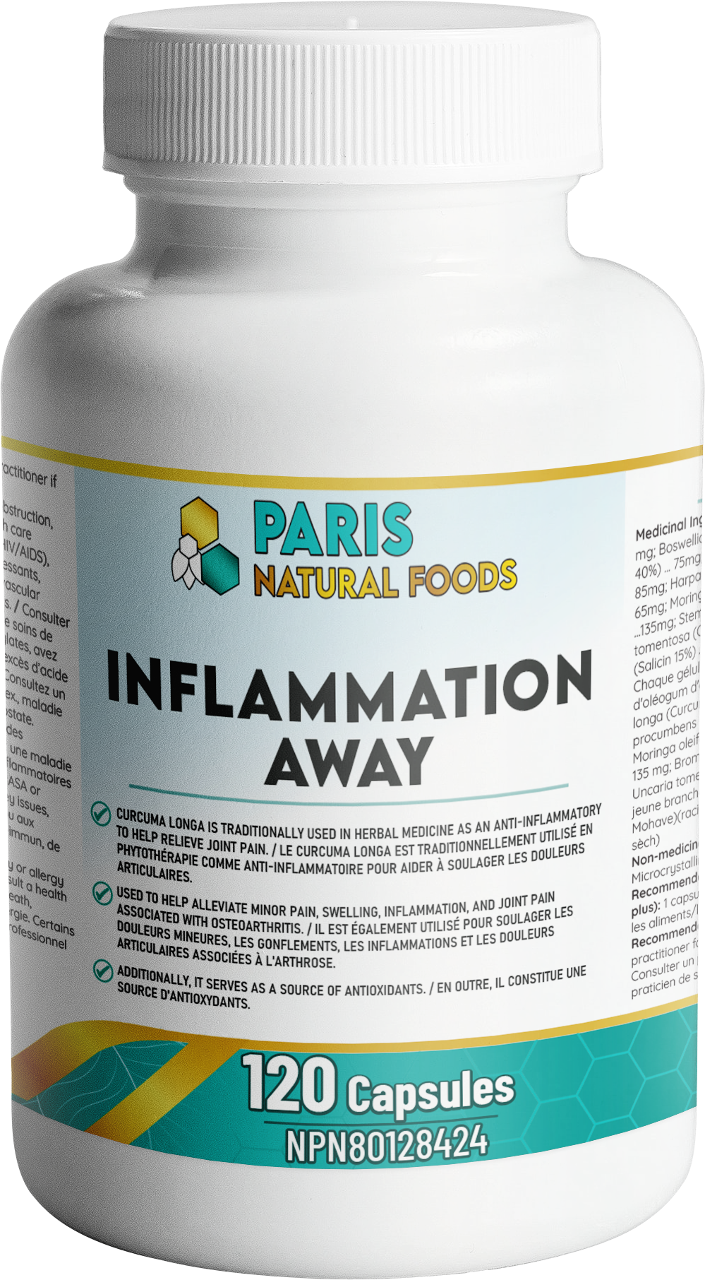 PNF - Inflammation Away - 120 caps