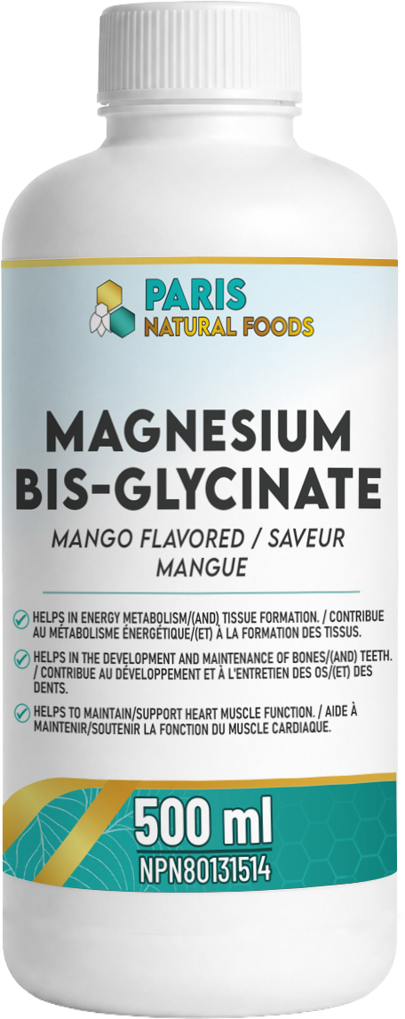 Paris Natural Foods Magnesium Bisglycinate Liquid 500ml