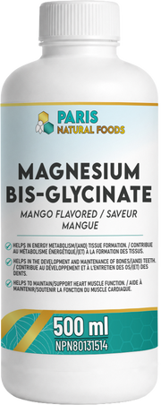 Paris Natural Foods Magnesium Bisglycinate Liquid 500ml