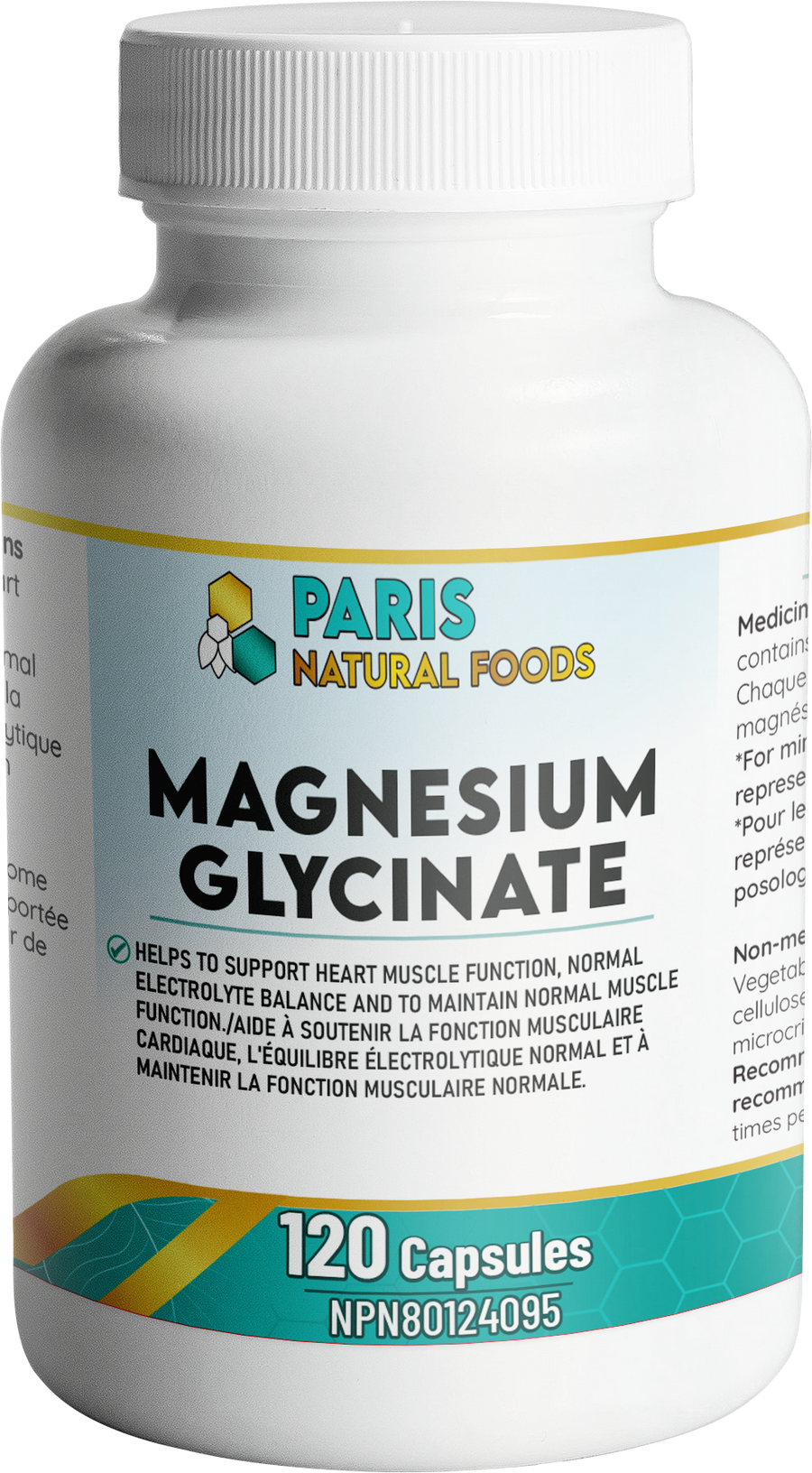 Paris Natural Foods Magnesium Glycinate 240caps
