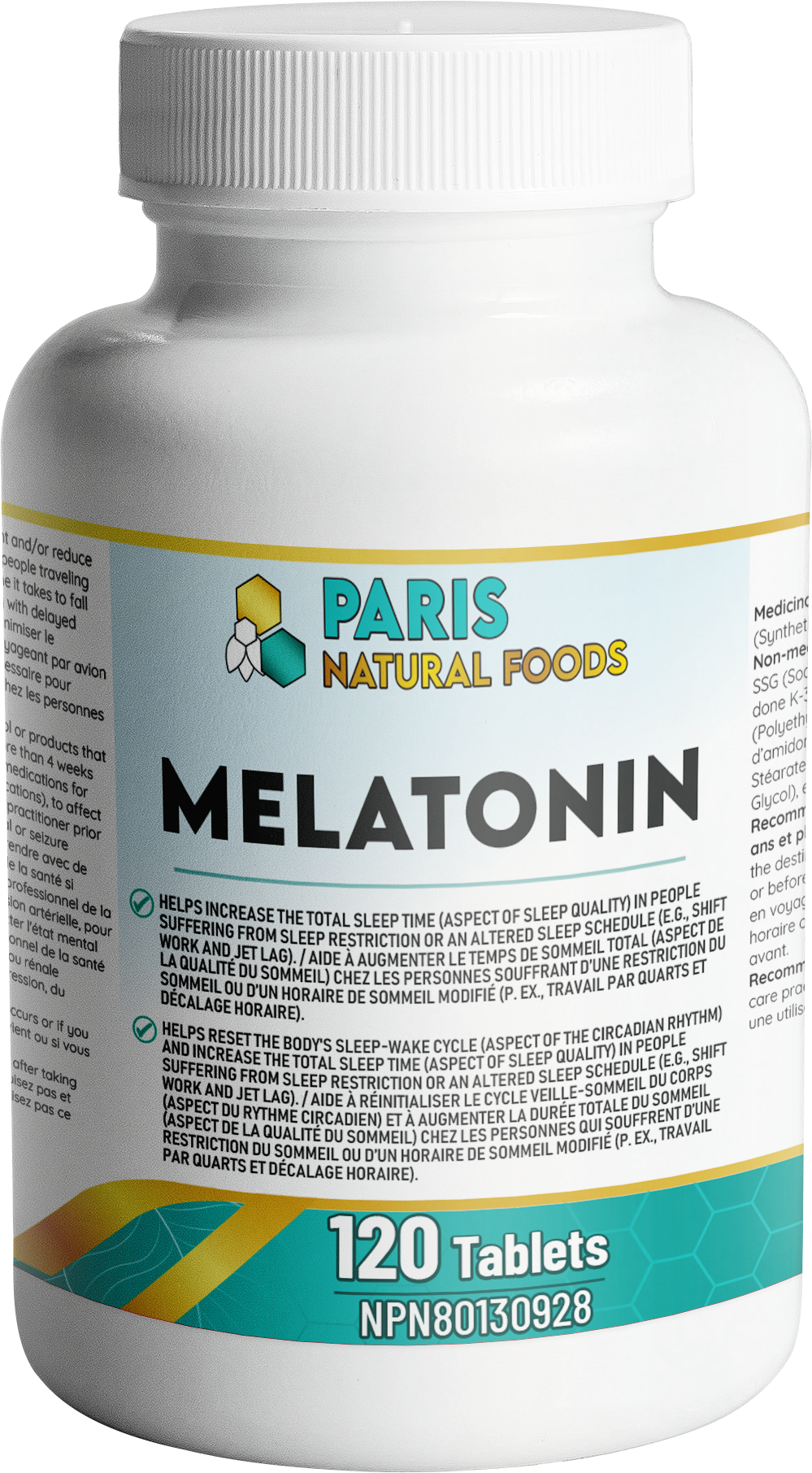 PNF - Melatonin  - 120 softgels
