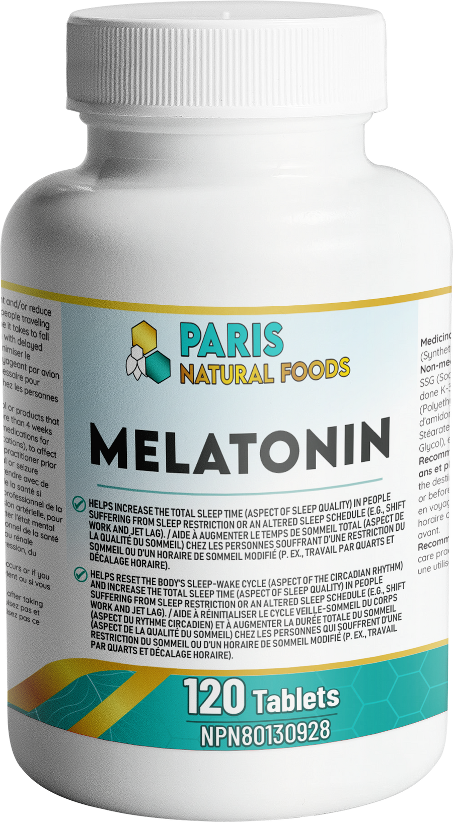 PNF - Melatonin  - 120 softgels
