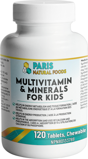 Paris Natural Foods Multivitamin and Mineral For Kids 120 chews