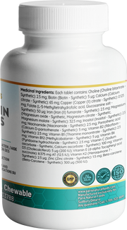 Paris Natural Foods Multivitamin and Mineral For Kids 120 chews