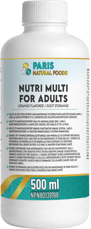 Paris Natural Foods Nutri Multi for Adults 500ml