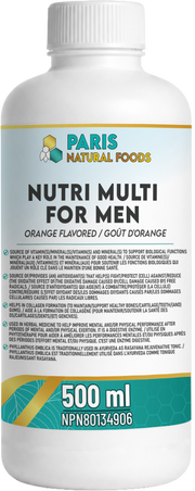 Paris Natural Foods Nutri Multi for Men 500ml