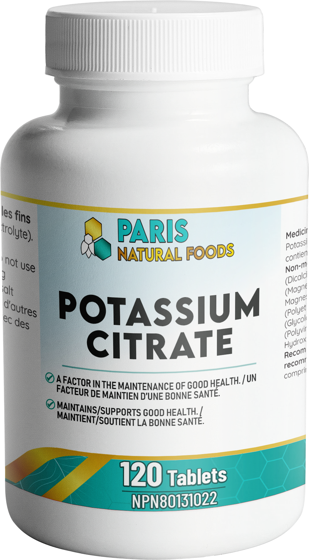 PNF - Potassium Citrate - 120 Tablets