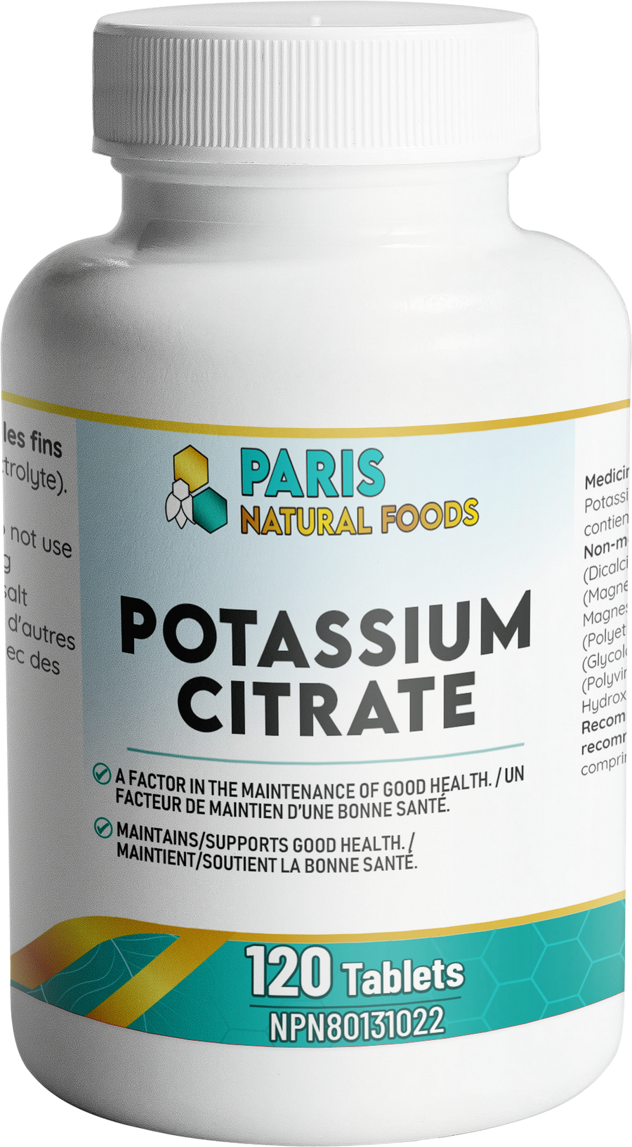 PNF - Potassium Citrate - 120 Tablets