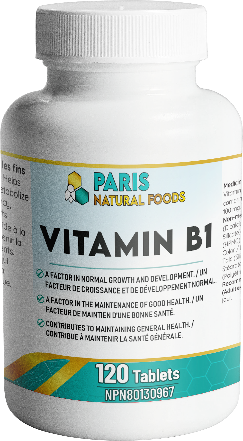 PNF - Vitamin B1 - 120 tablets
