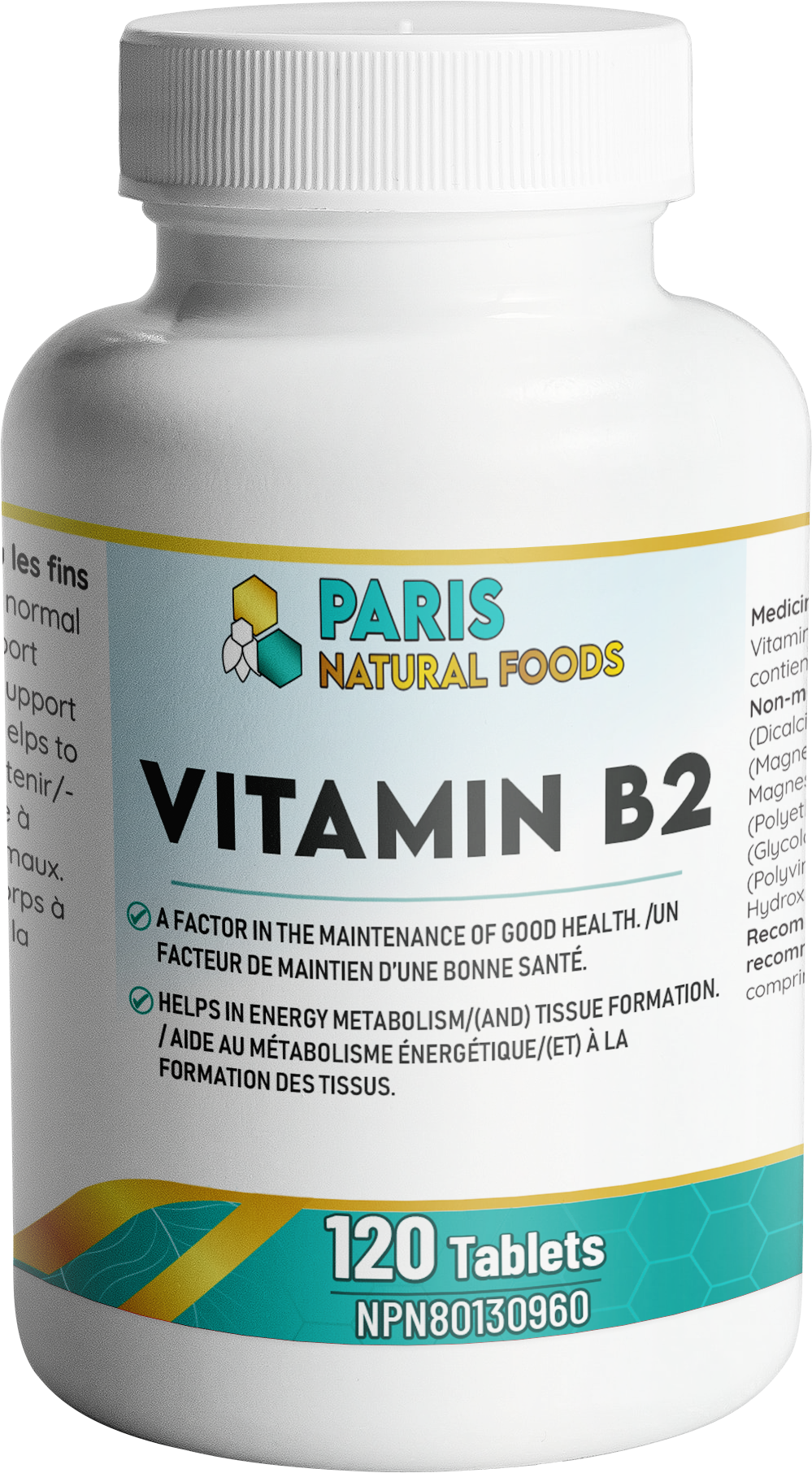 PNF - Vitamin B2 - 120 tablets