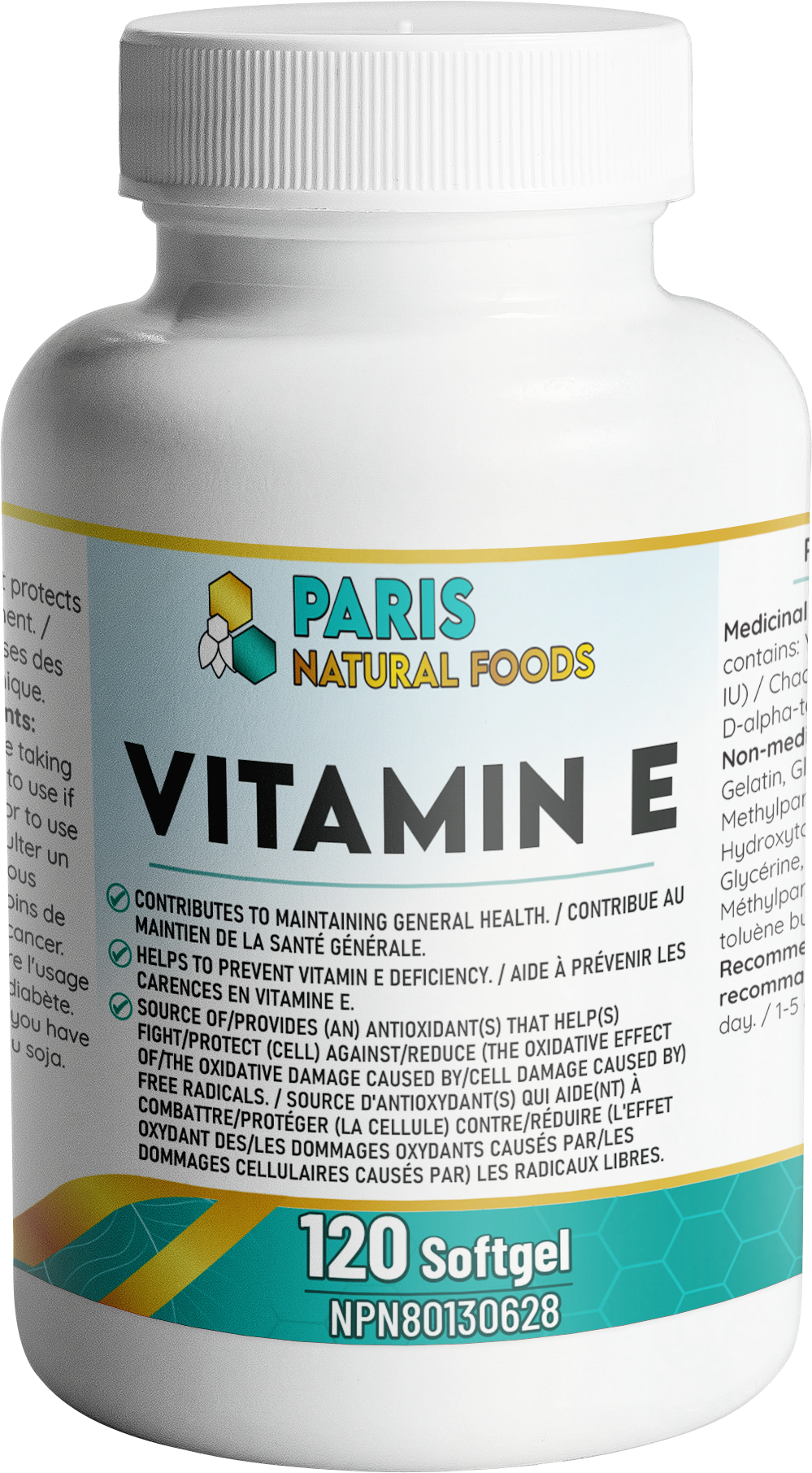PNF - Vitamin - E - 120 softgels