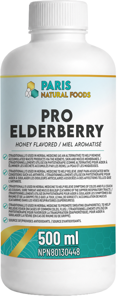 Paris Natural Foods Pro Elderberry 500ml