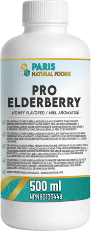 Paris Natural Foods Pro Elderberry 500ml