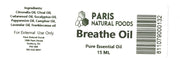 Paris Natural Foods "Breathe" Essential Oil Blend 15ml