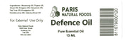 Paris Natural Foods Defense Essential Oil Blend 15ml