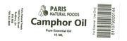 Paris Natural Foods Camphor Essential Oil 15ml