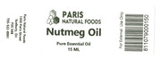 Paris Natural Foods Nutmeg Essential Oil 15ml