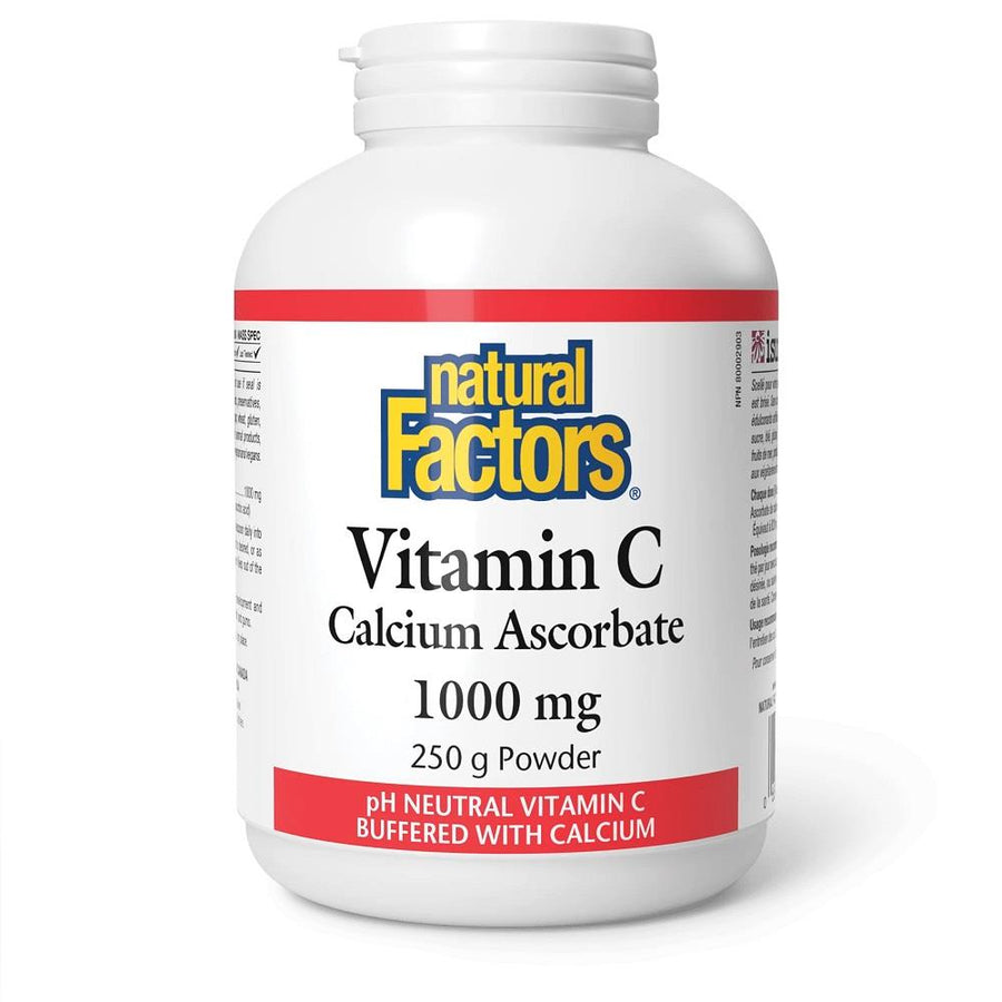 NATURAL FACTORS CALCIUM ASCORBATE 250G