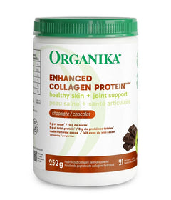 Organika Enhanced Collagen Protein Chocolate