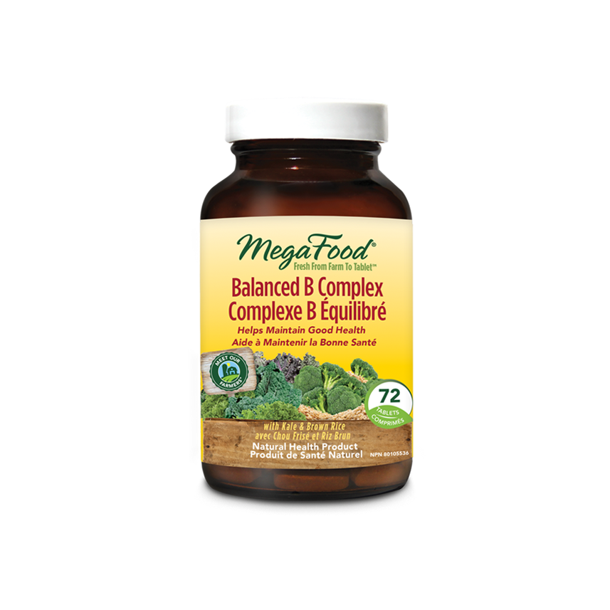 MegaFoods Balanced B Complex 72 tab