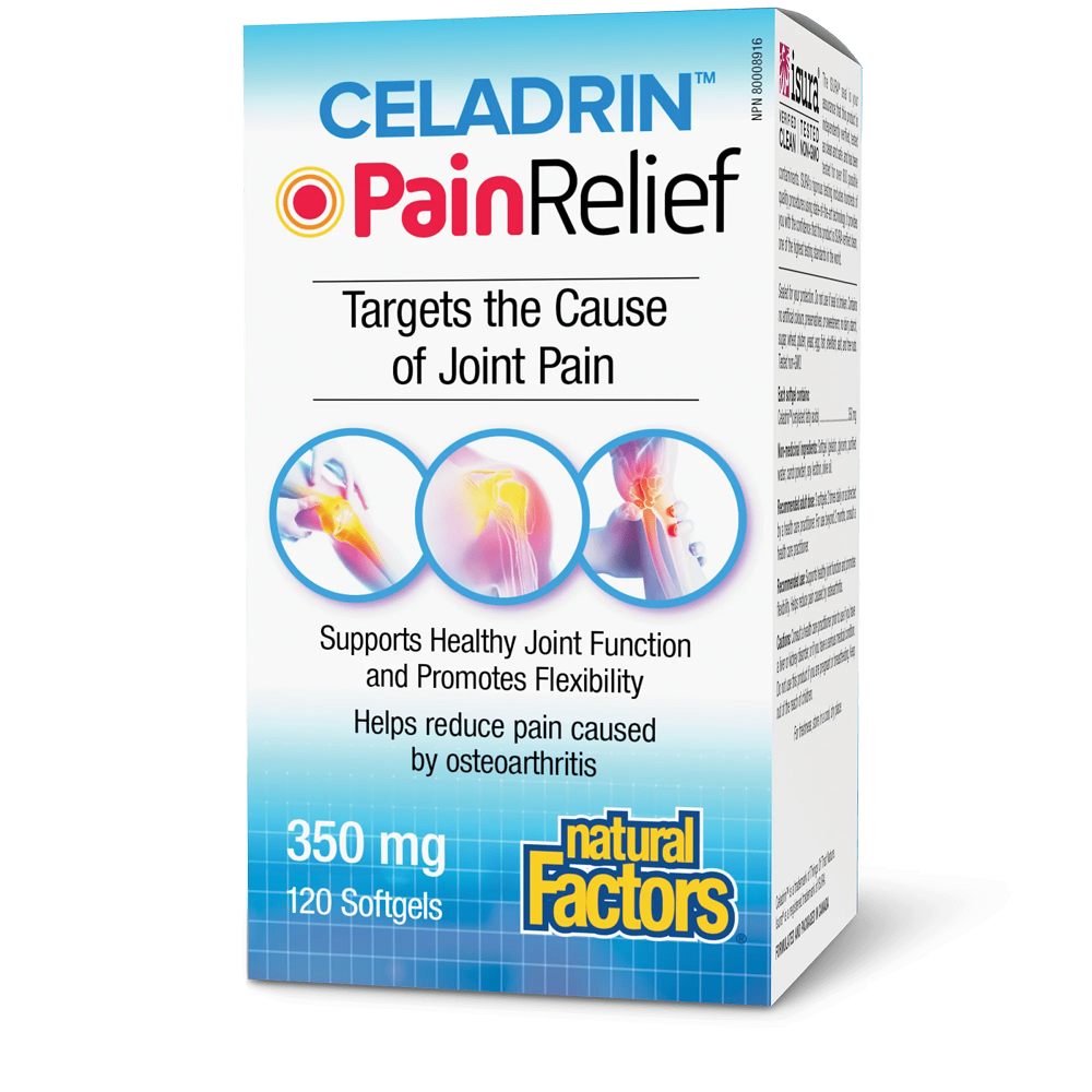 Natural Factors Celadrin Pain Relief 120caps