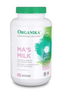 Organika Ma's Milk 120caps