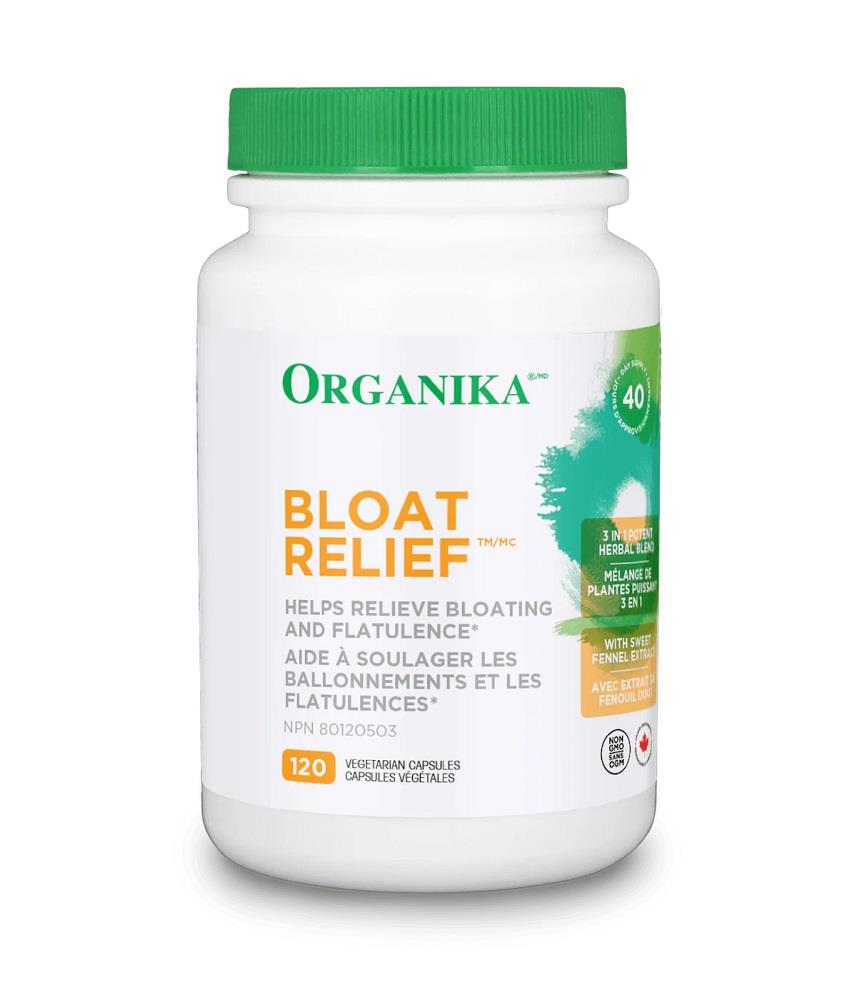 Organika Bloat Relief 120caps