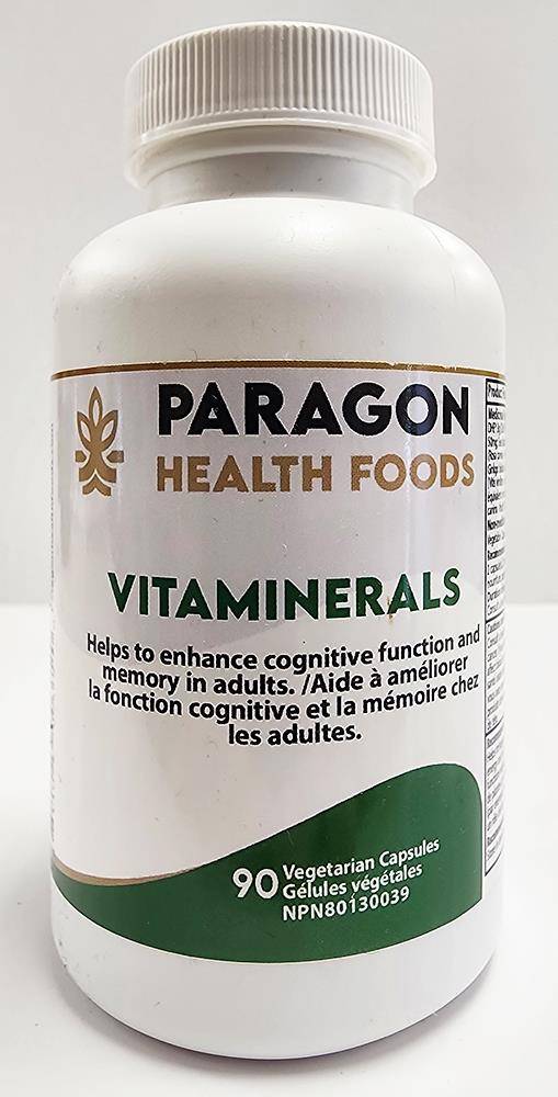 Paragon Health Foods Vitaminerals 90vcaps
