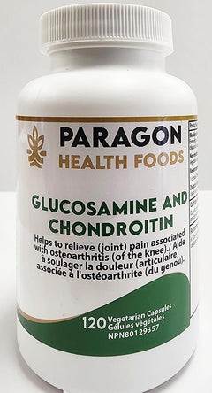 Paragon Health Foods Glucosamine and Chondroitin 120vcaps