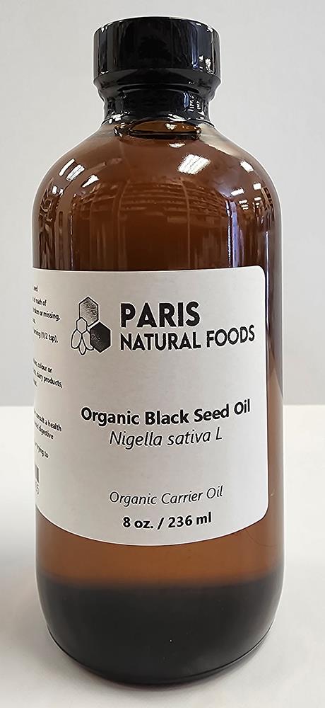 Paris Natural Foods Organic Black Seed Oil 236ml / 4oz.