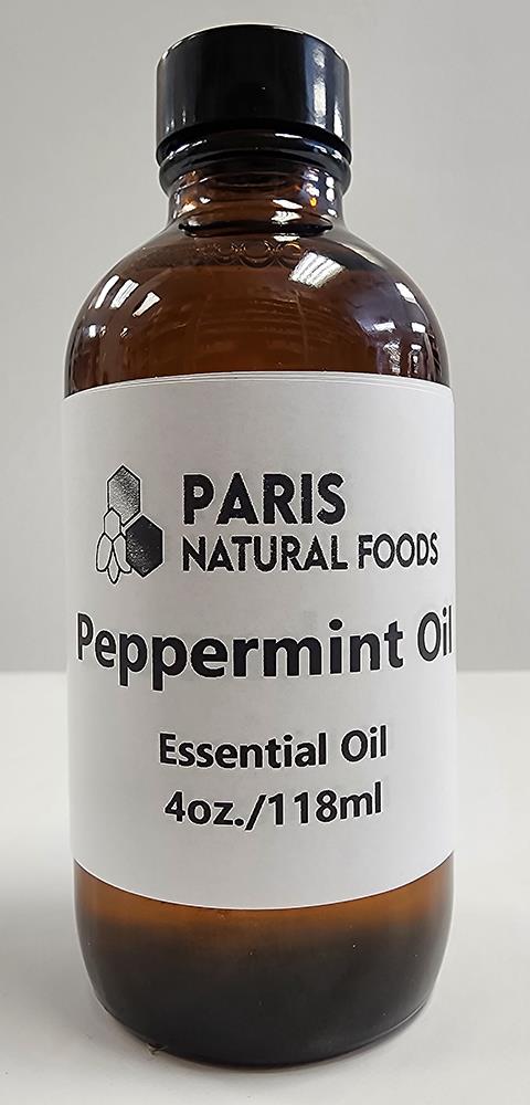 Paris Natural Foods Peppermint Essential Oil 118ml 4oz.