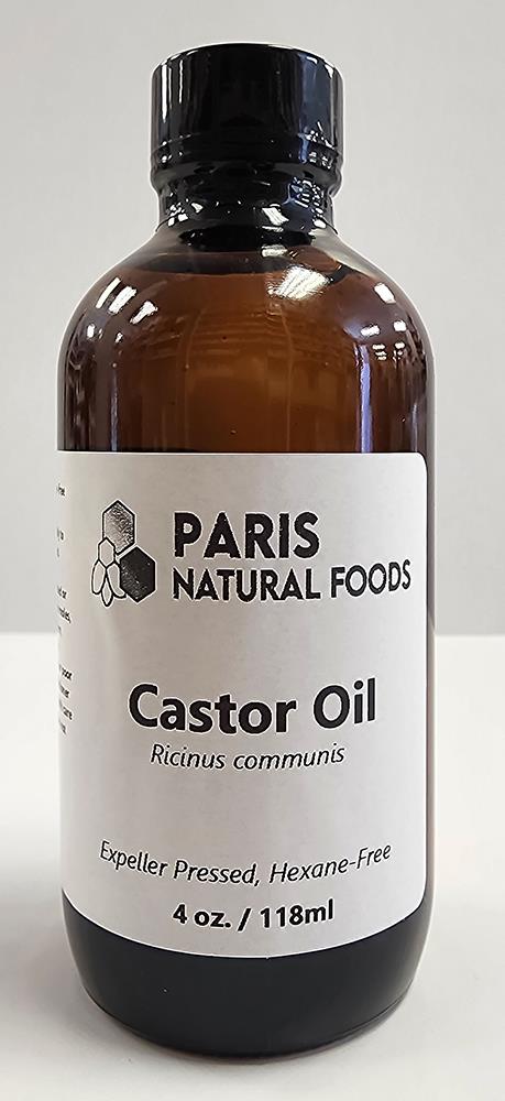Paris Natural Foods Castor Oil 118ml / 4 oz.