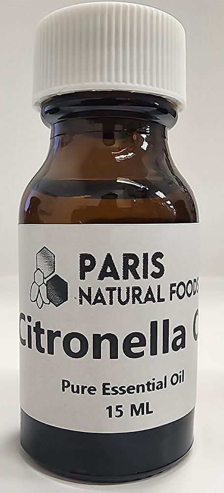 Paris Natural Foods Citronella Essential Oil 15ml