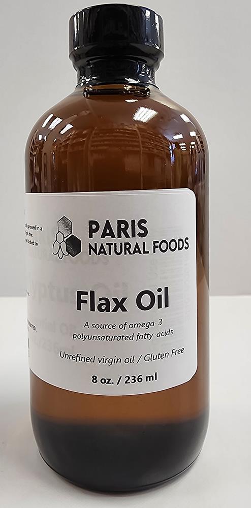 Paris Natural Foods Flax Oil 236ml / 8oz.