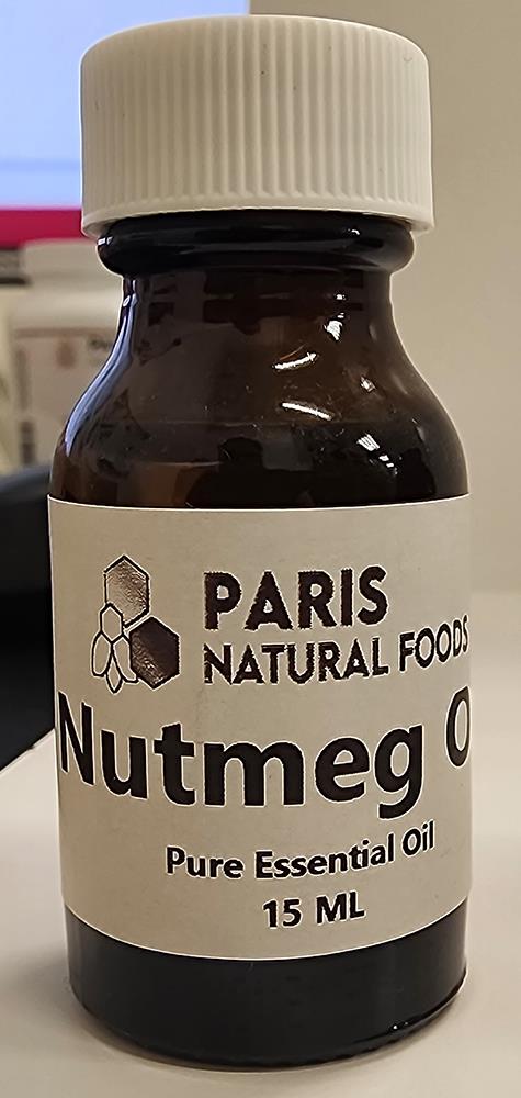 Paris Natural Foods Nutmeg Essential Oil 15ml