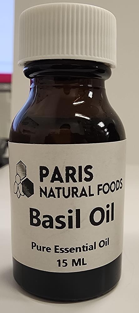 Paris Natural Foods Basil Essential Oil 15ml