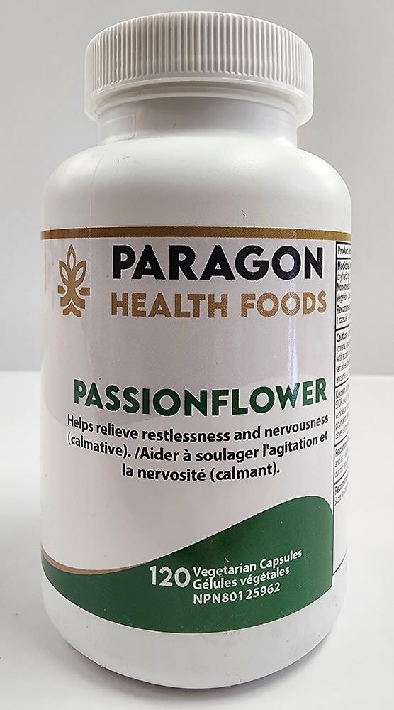 Paragon Health Foods Passion Flower 120vcaps