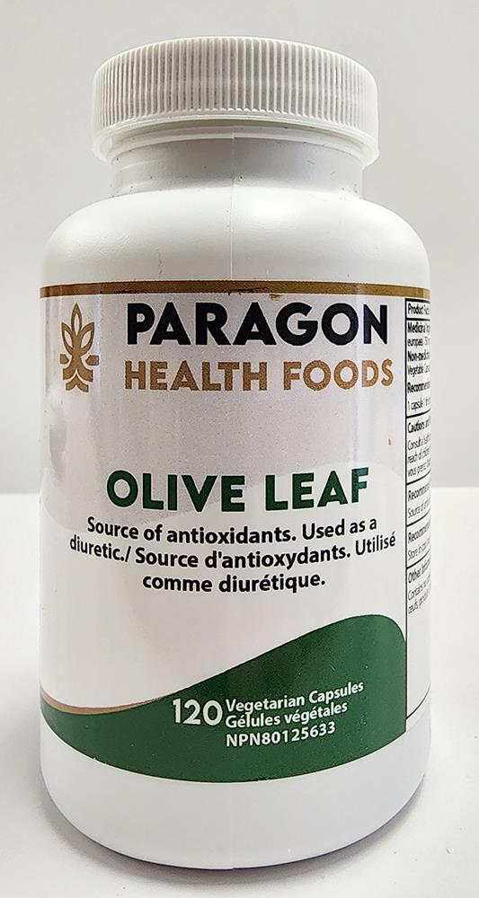 Paragon Health Foods Olive Leaf 120vcap