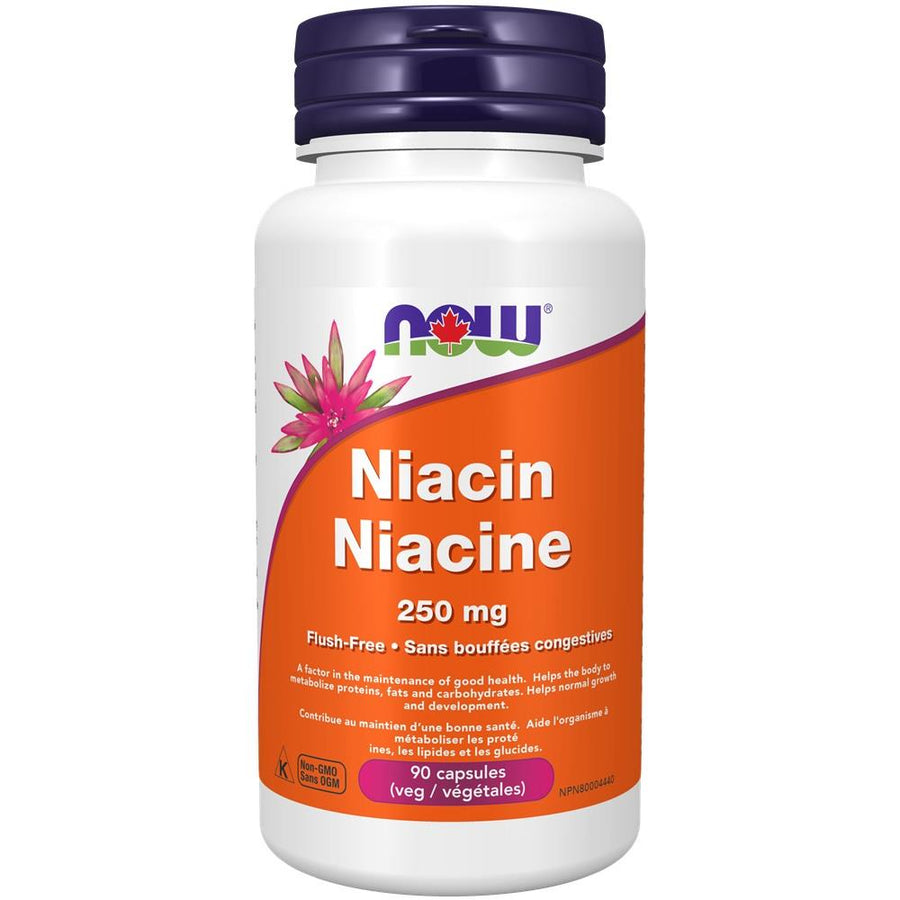 NOW Niacin 250mg 60Vcaps