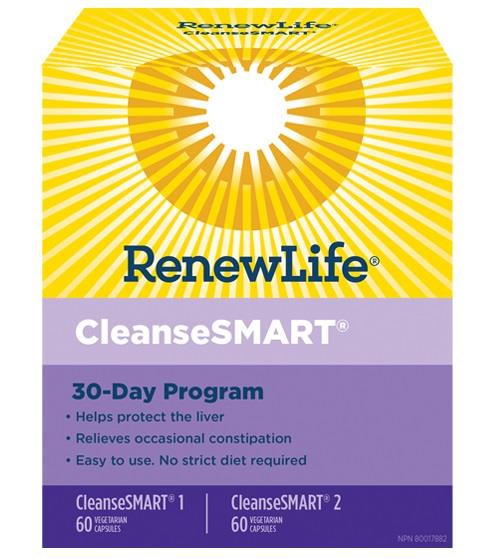 RENEW LIFE CLEANSESMART 30 DAY PROGRAM
