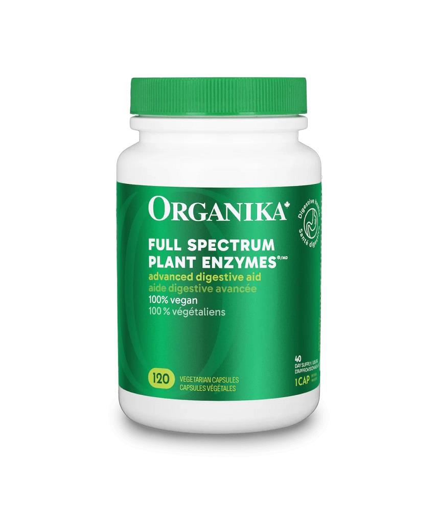 Organika Full Spectrum Plant Enzymes 120Caps