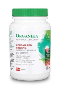 Organika Korean Red Ginseng 100Caps