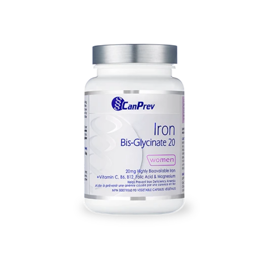 CanPrev Iron Bisglycinate 20 90vcaps