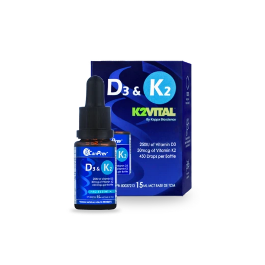 CanPrev Vitamin D3+K2 15ml
