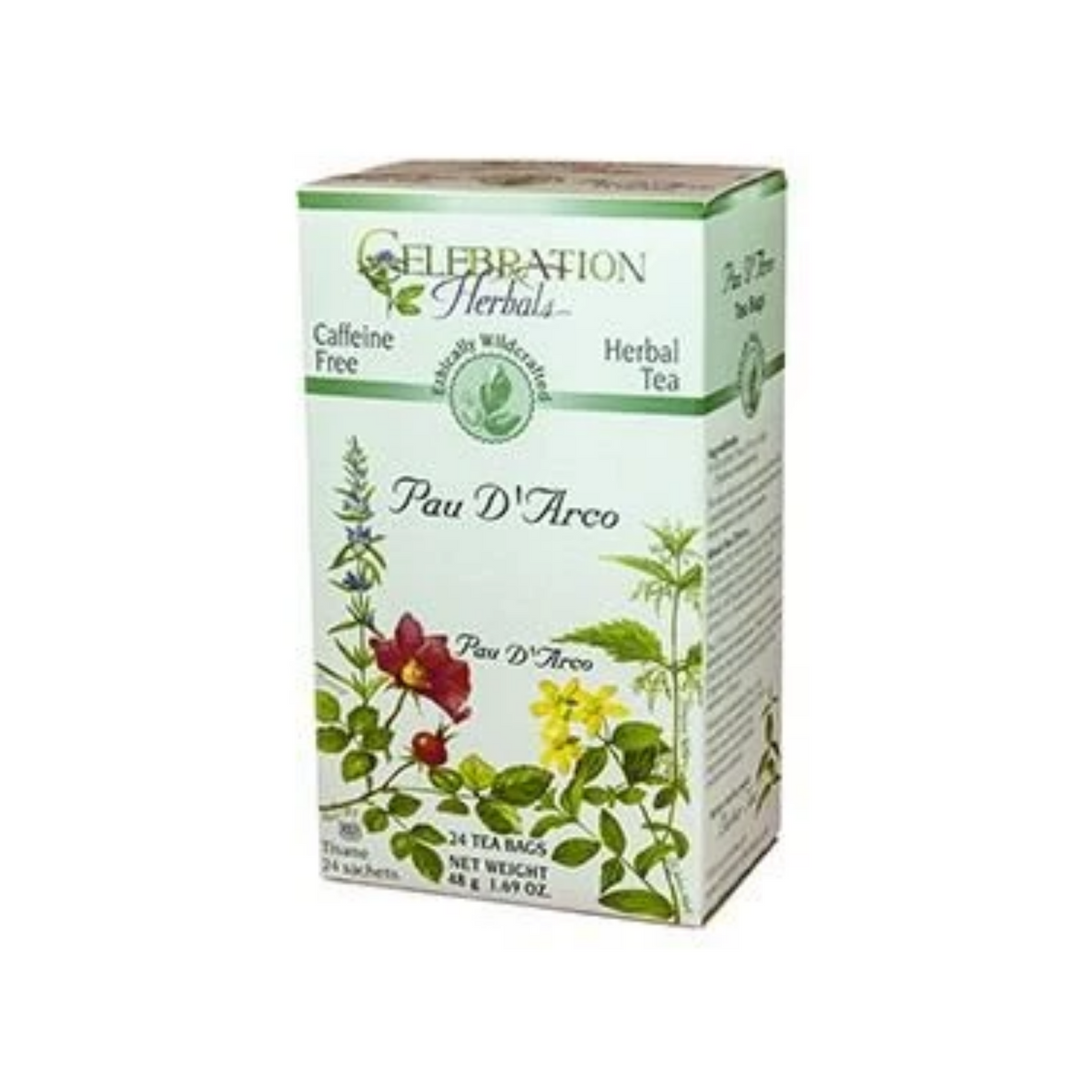 Celebration Herbals Pau D'Arco Inner Bark Tea 24 Bags