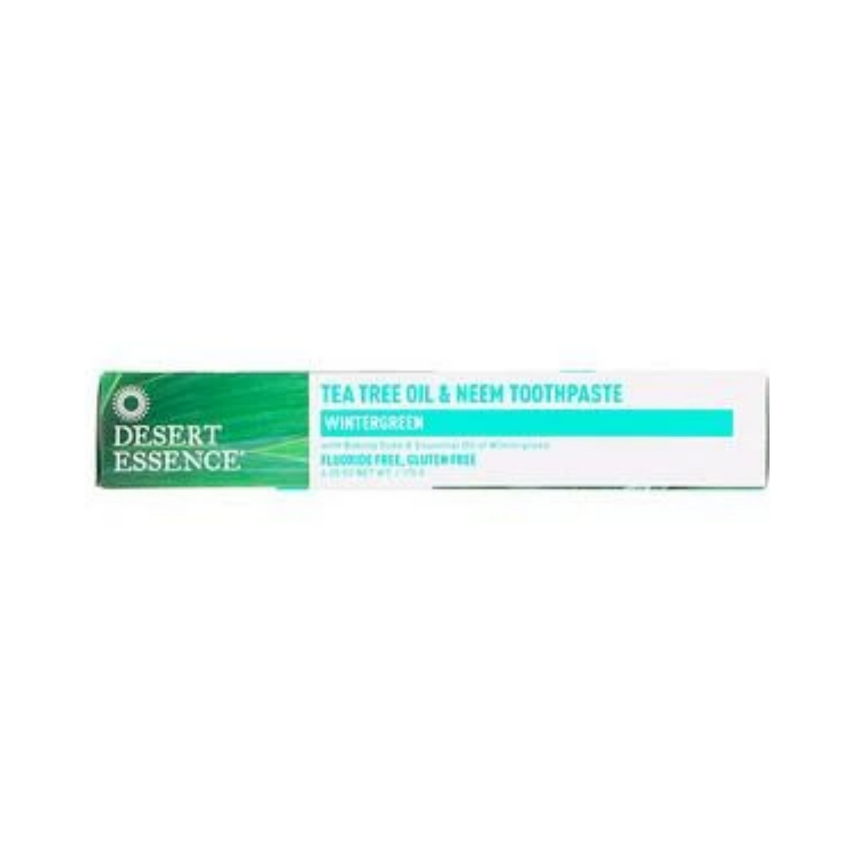 Desert Essence, Tea Tree Oil & Neem Toothpaste Cinnamint 176g