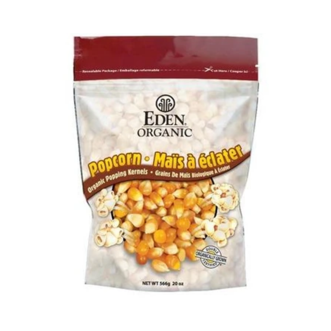Eden Organic Yellow Popping Kernels 566G