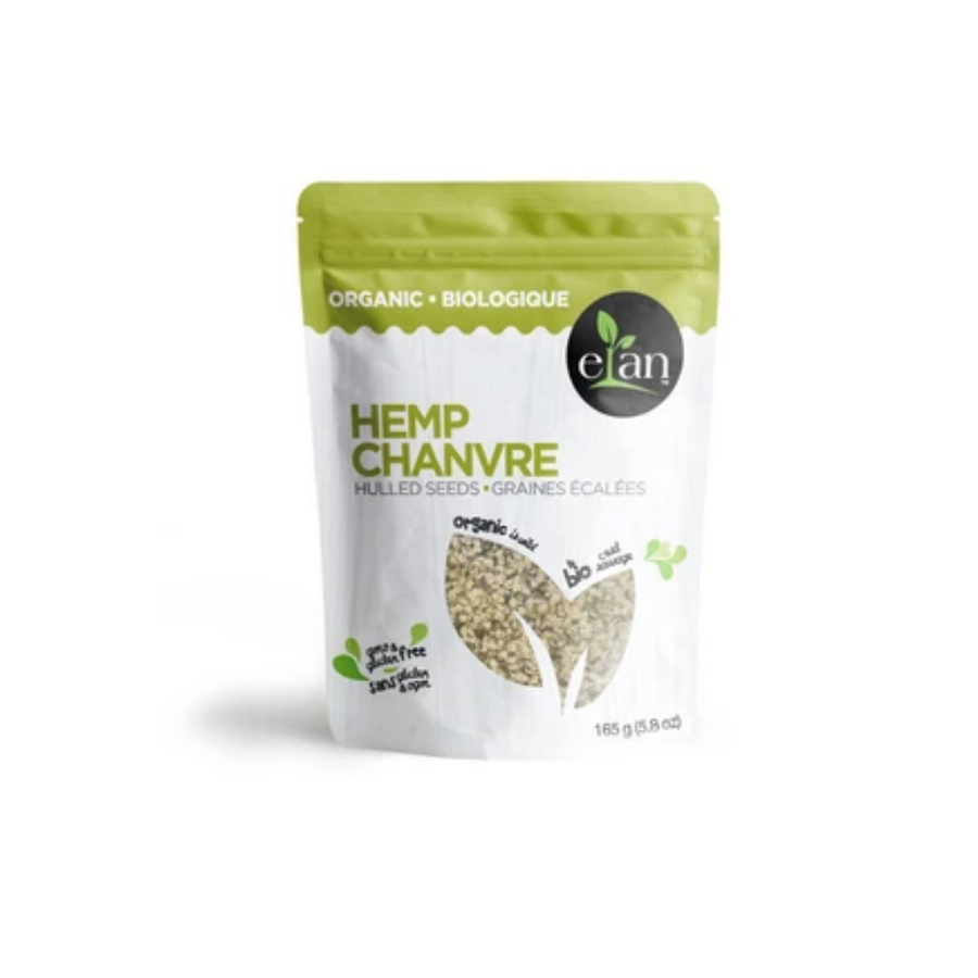 Elan Organic Hulled Hemp Seeds 165G